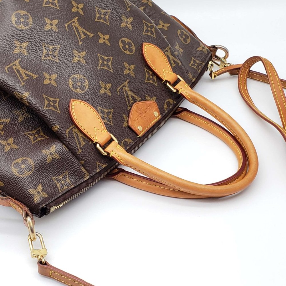 100% Authentic Louis Vuitton Turenne PM Monogram Tote Bag #0895 - Picture 7 of 16